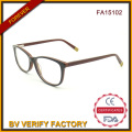 Nouvelle tendance lunettes fantaisie Fashion femmes acétate concepteur lunettes de Chine (FA15102)